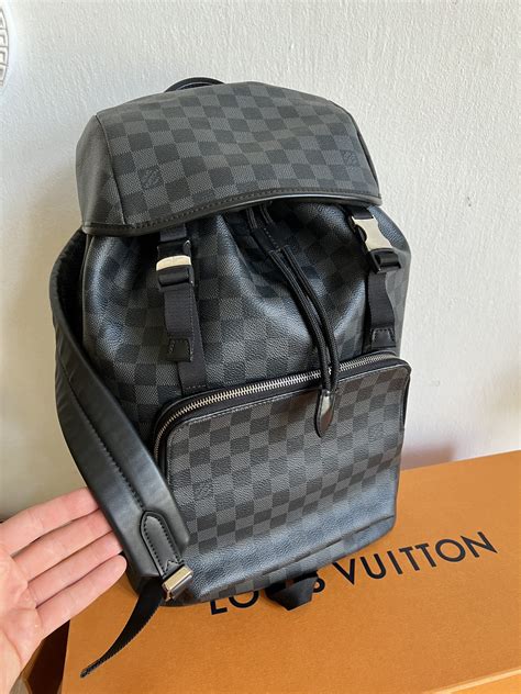 louis vuitton zack backpack damier graphite